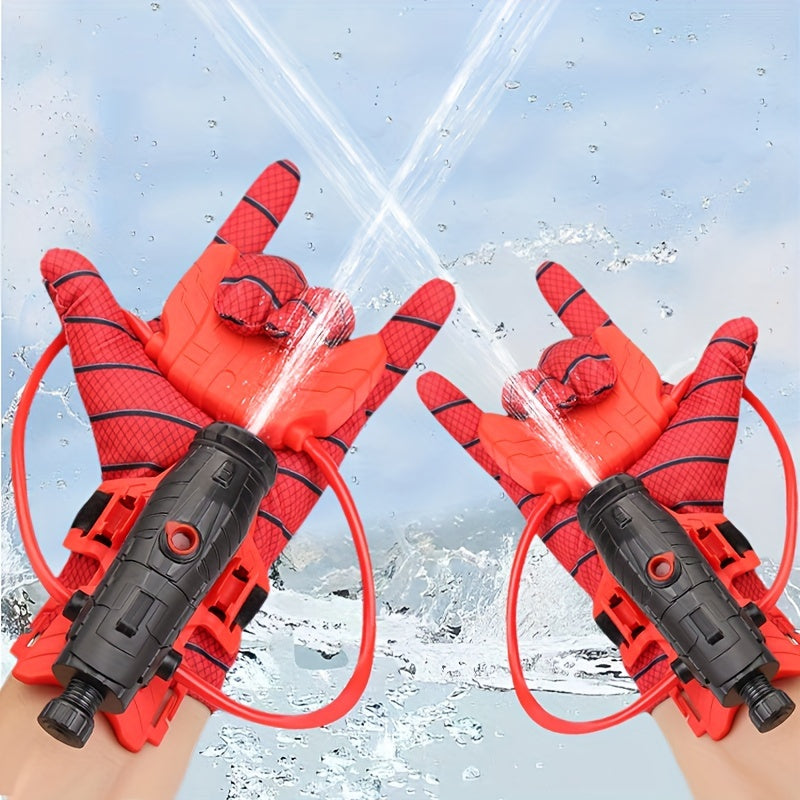 Spider-Man Water Shooting Gloves - Fun and Action for Kids!