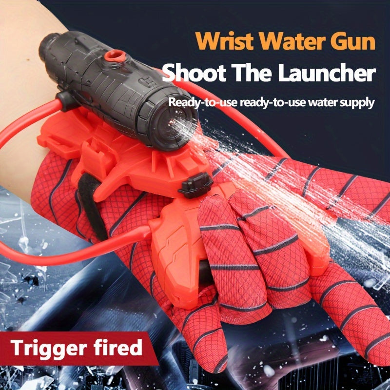 Spider-Man Water Shooting Gloves - Fun and Action for Kids!