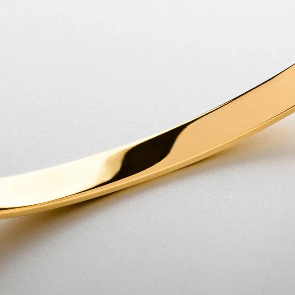 4mm Titanium Steel Open Bangle – Minimalist & Stylish Men’s Bracelet