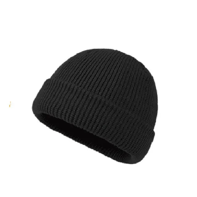 Knitted Wool Beanie – Stylish & Warm Winter Hat for Men & Women
