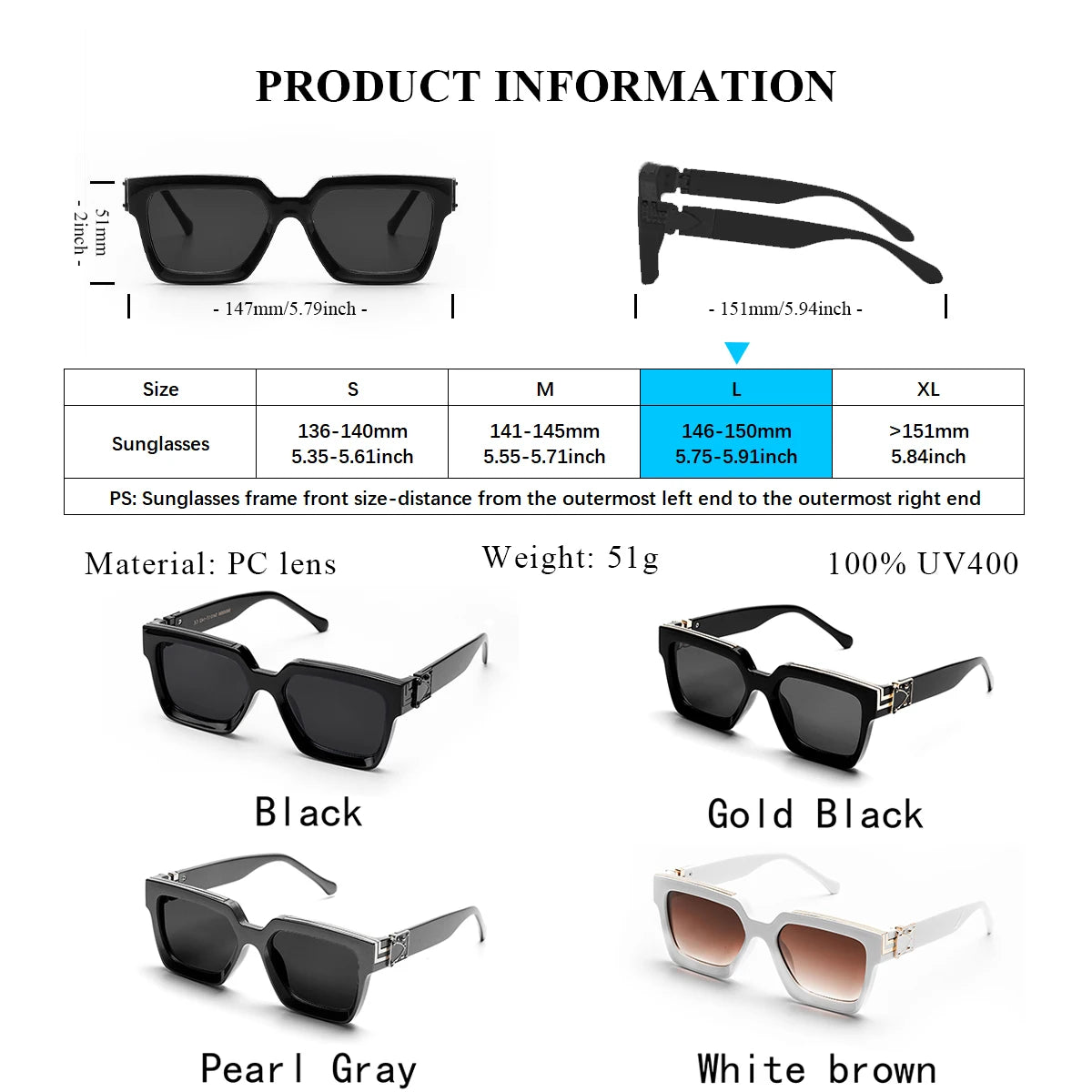 Ruiao Retro Black Millionaire Shades – Luxury 2024 Designer Sunglasses