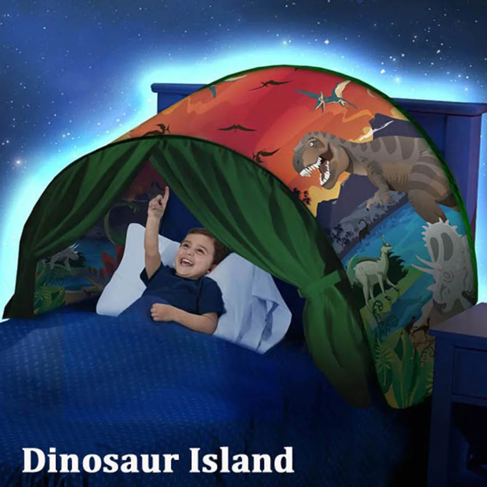 Kids' Dream Bed Tent – Cozy, Foldable &amp; Fun Sleeping Space!