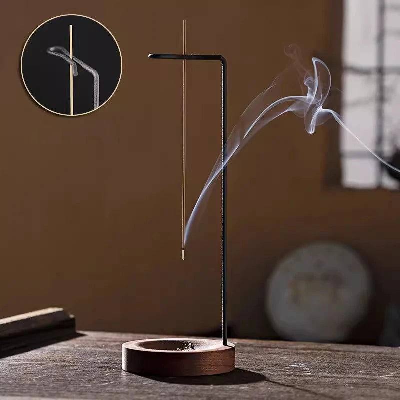 Creative Wooden Incense Holder – Elegant Aromatherapy & Home Décor