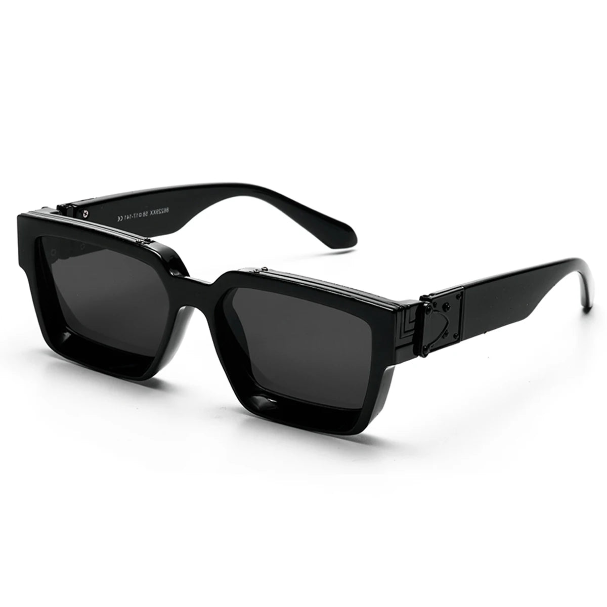 Ruiao Retro Black Millionaire Shades – Luxury 2024 Designer Sunglasses