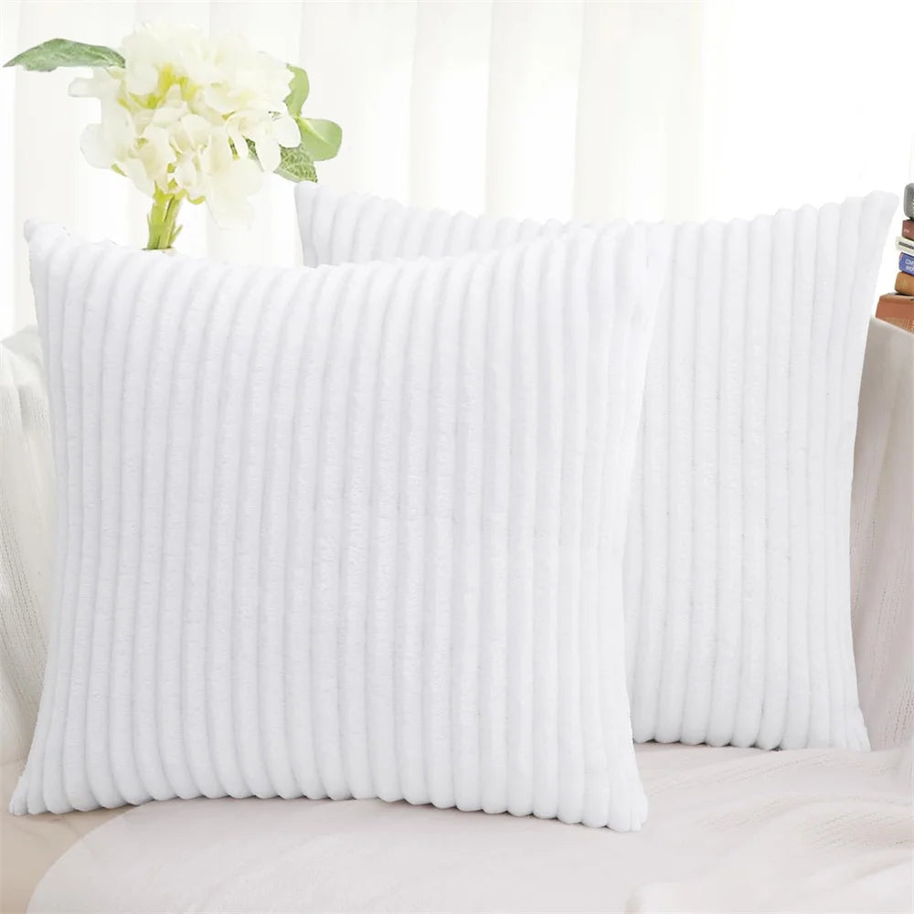 Olanly Corduroy Cushion Cover – Soft & Luxurious Home Décor