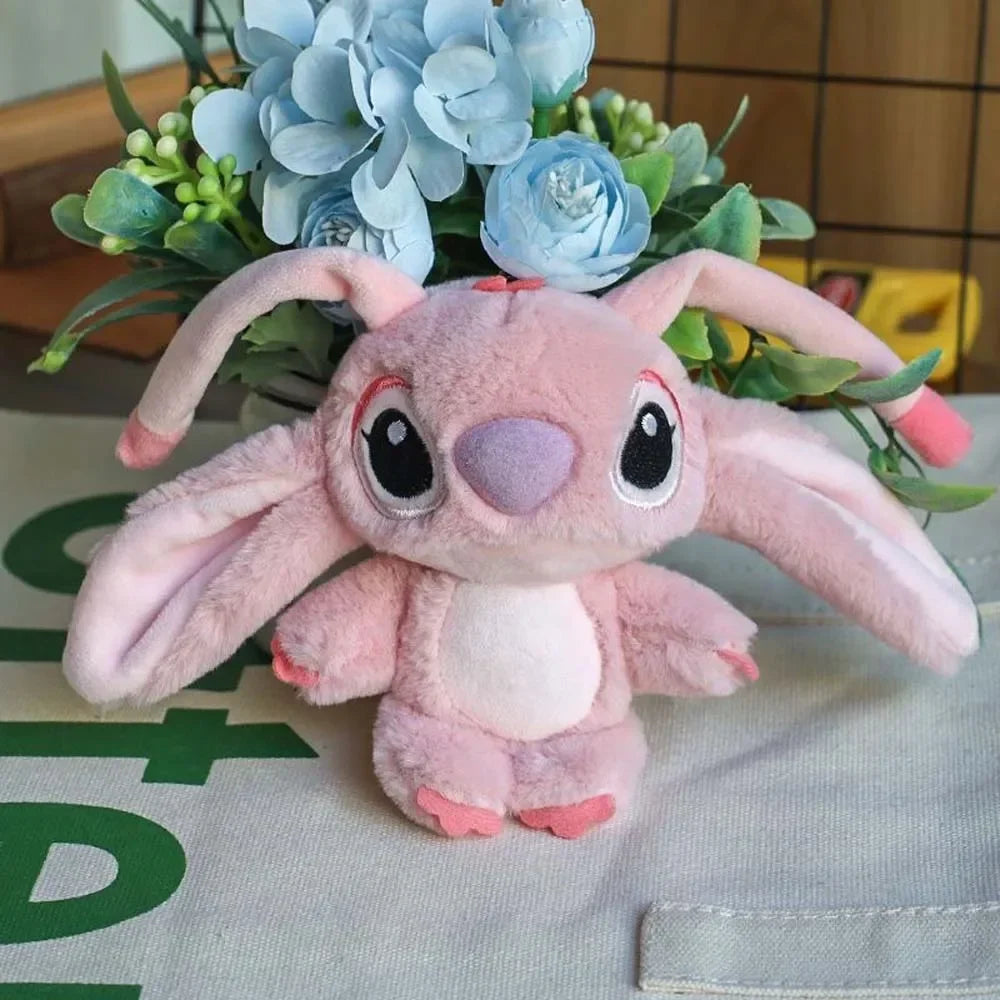 Disney Stitch Plush Keychain – Cute &amp; Soft Lilo &amp; Stitch Backpack Pendant!