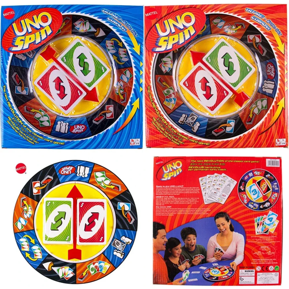 UNO Spin Card Game – Fun &amp; Exciting Family Entertainment!