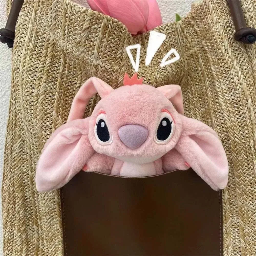 Disney Stitch Plush Keychain – Cute &amp; Soft Lilo &amp; Stitch Backpack Pendant!