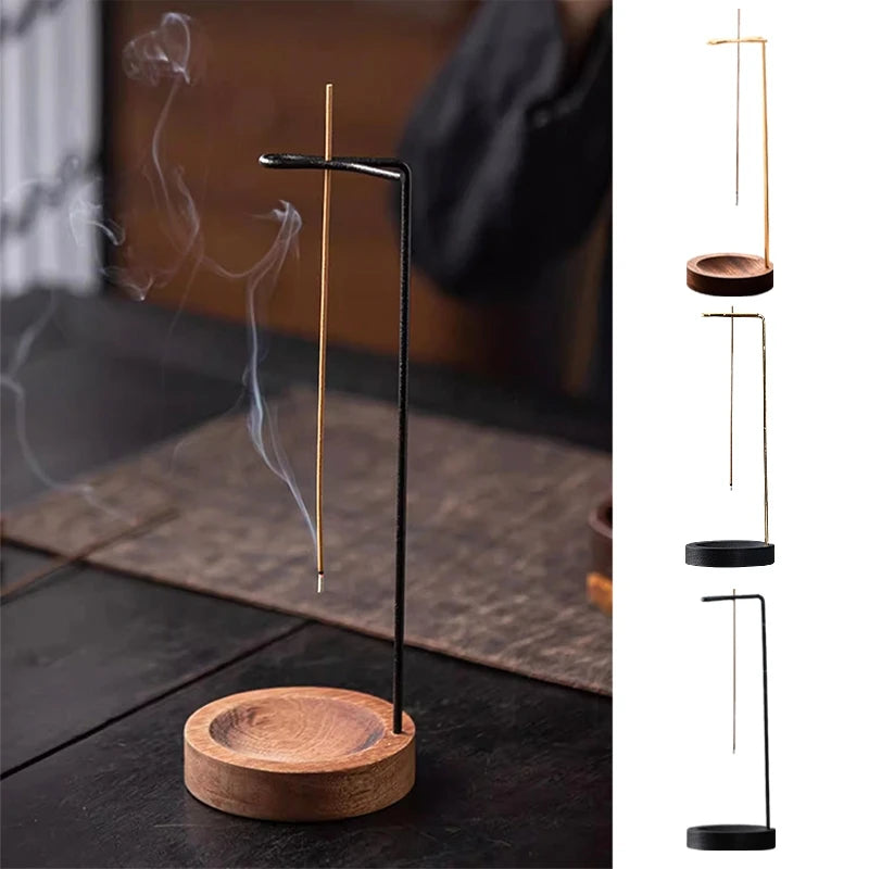 Creative Wooden Incense Holder – Elegant Aromatherapy & Home Décor