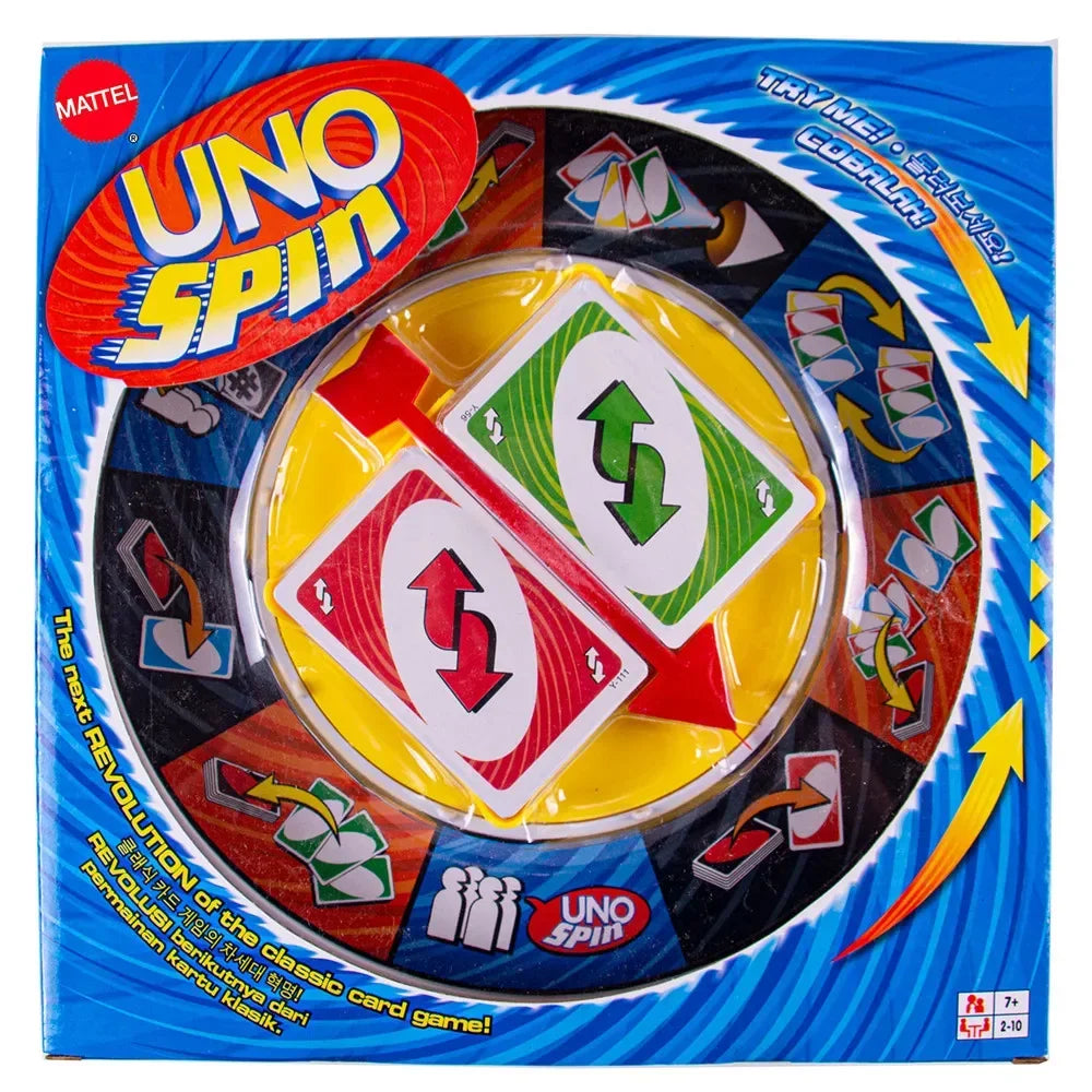 UNO Spin Card Game – Fun &amp; Exciting Family Entertainment!