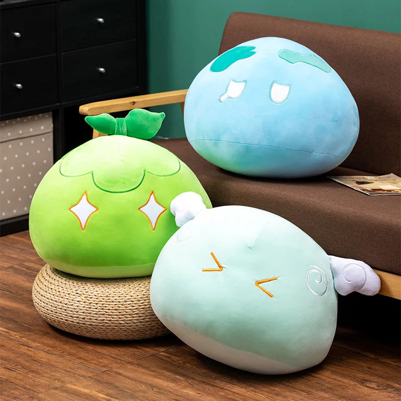 Genshin Impact Slime Plush Pillow – Cute &amp; Soft Anime Gift!