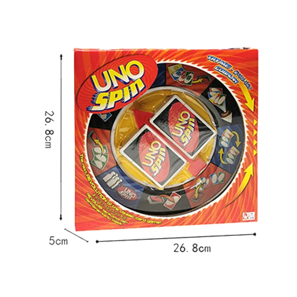 UNO Spin Card Game – Fun &amp; Exciting Family Entertainment!