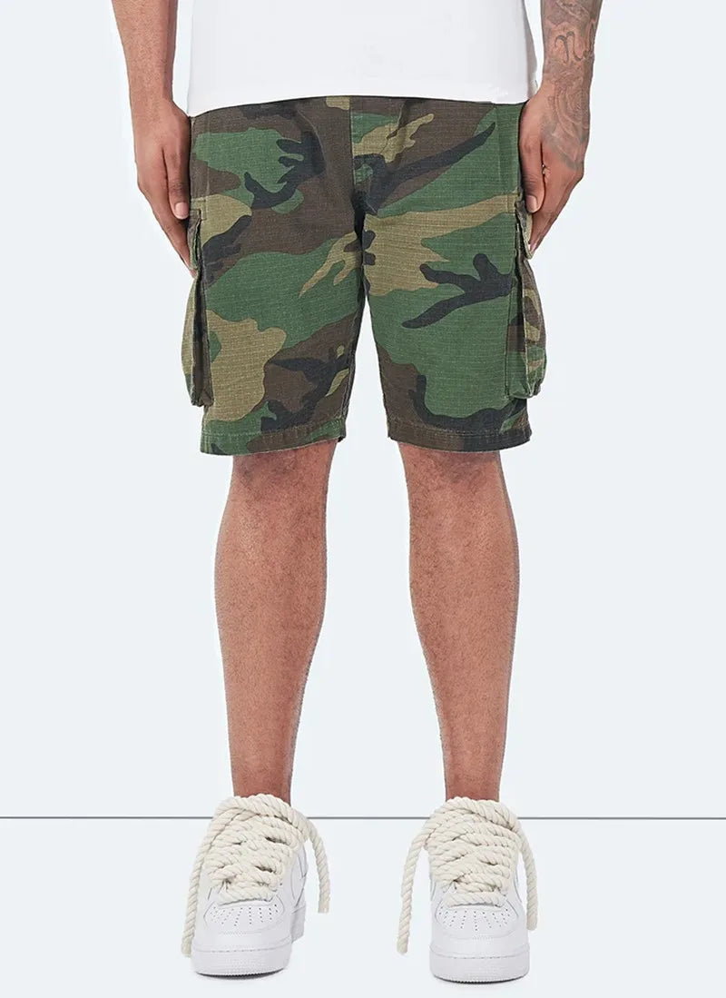 Men's Multi-Pocket Cargo Shorts – Casual & Sportswear for Summer