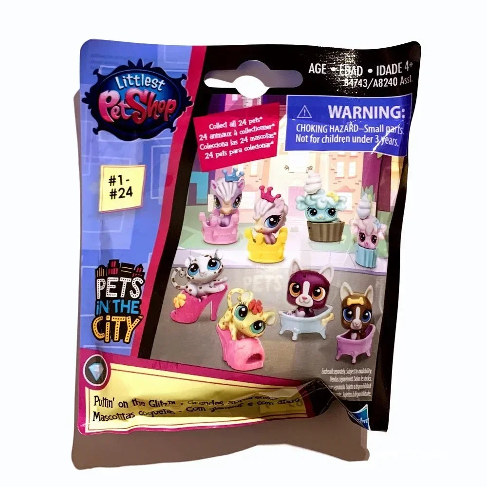 Hasbro Littlest Pet Shop Blind Box – Cute Animal Series Action Figures!