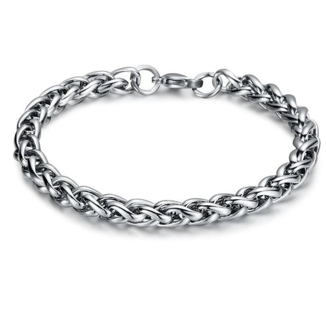 Fashion Titanium Steel Keel Bracelet – Bold Punk Style for Men & Women