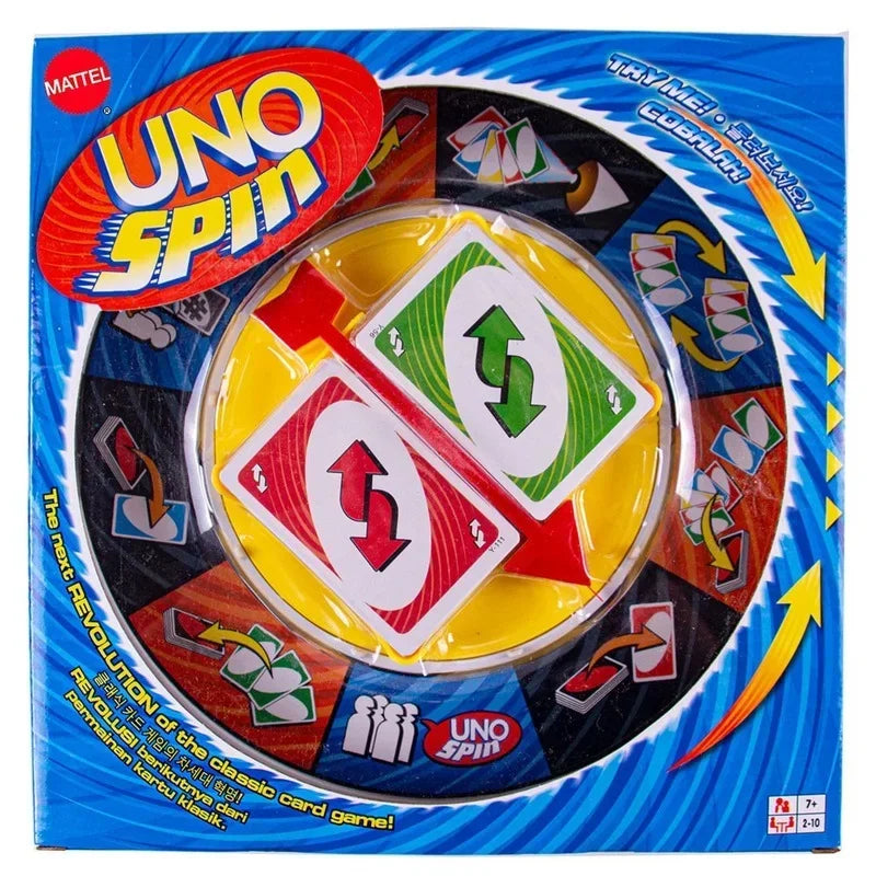 UNO Spin Card Game – Fun &amp; Exciting Family Entertainment!