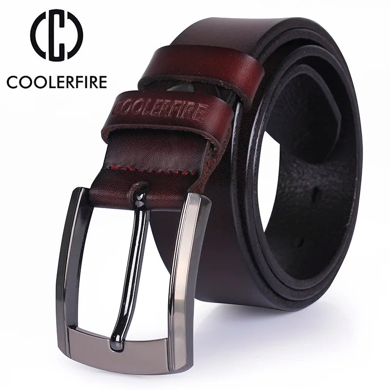 Men’s High-Quality Genuine Leather Belt – Luxury & Durability Combined