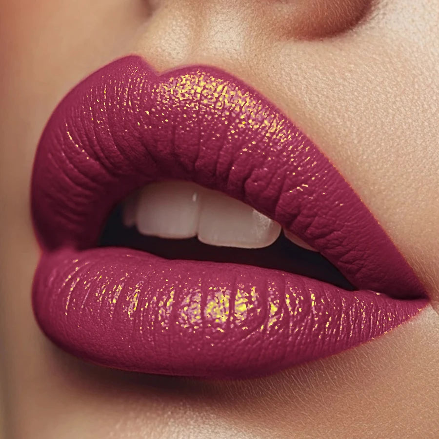 14 Colors Glitter Metallic Lip Gloss – Long-Lasting Waterproof Liquid Lipstick & Lip Tint