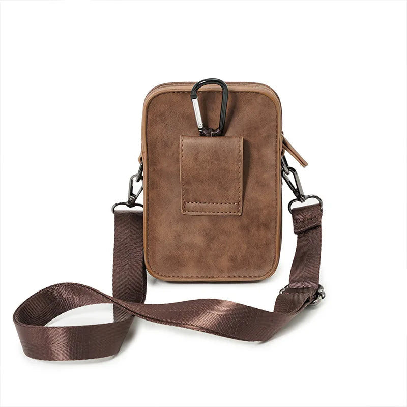 Vintage Mini Men’s Crossbody Bag – Stylish & Practical for Everyday Use