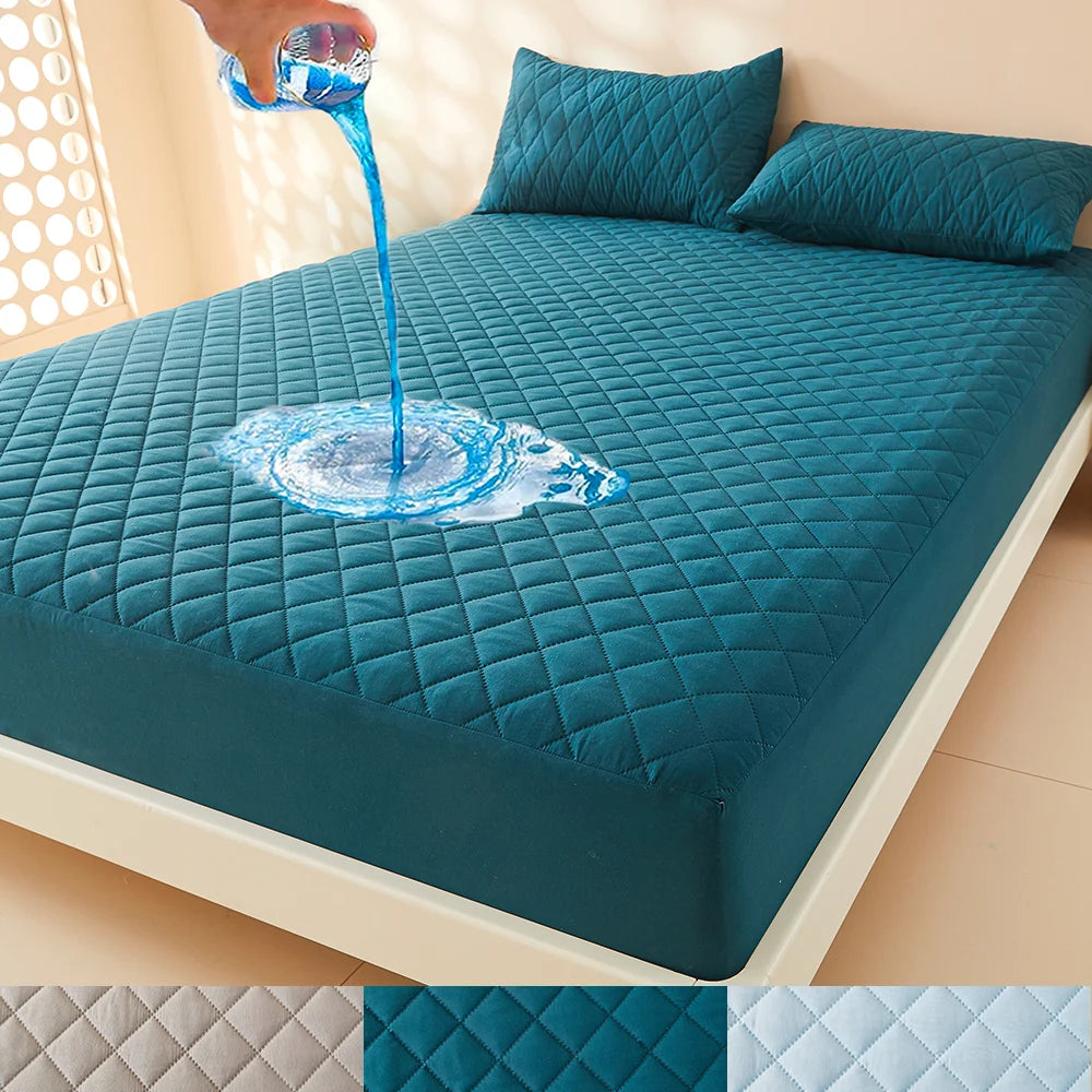 3D Air Fabric Waterproof Mattress Protector – Soft, Breathable & Durable