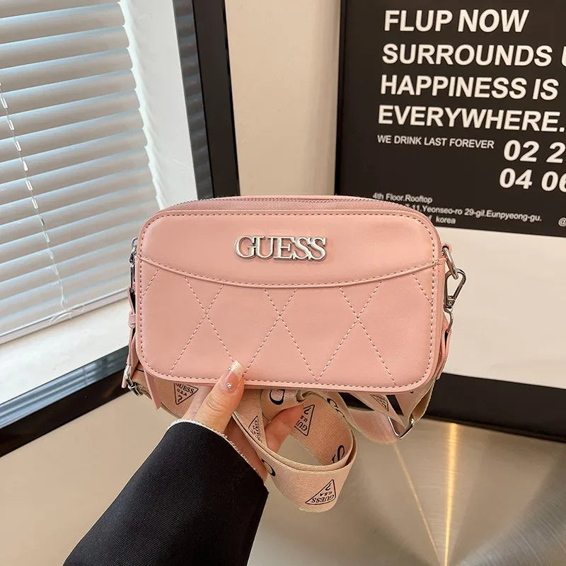 2025 Trendy Rhinestone Shoulder Bag – Small Square Crossbody with Diamond Chain