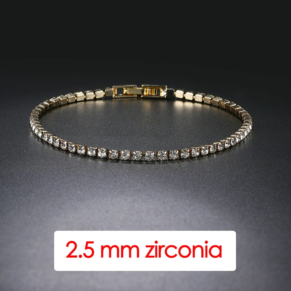 Hip-Hop Iced Out Tennis Bracelet – Stylish Streetwear Jewelry