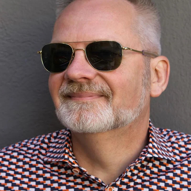Classic Polarized Pilot Sunglasses – 2024 Vintage Driving Eyewear