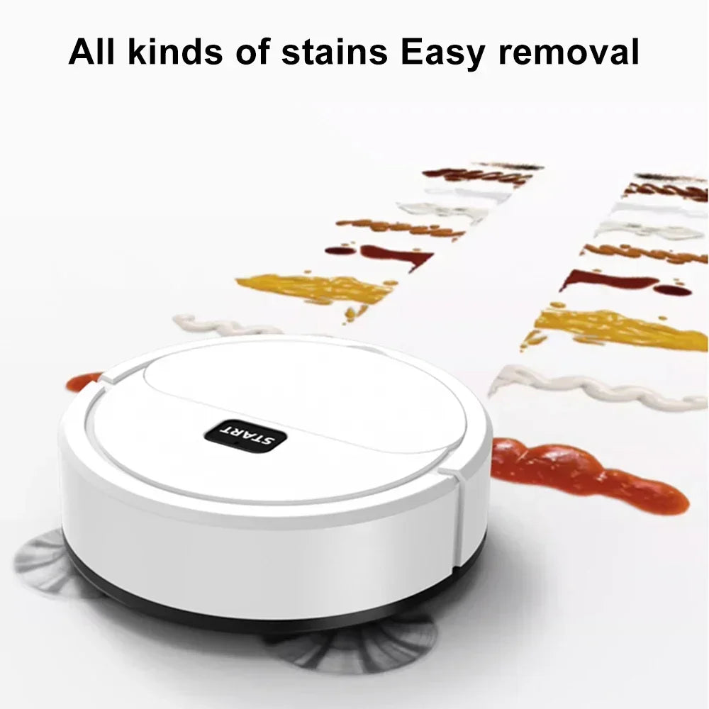 3-in-1 Automatic Sweeping Robot – Vacuum, Sweep & Mop Effortlessly