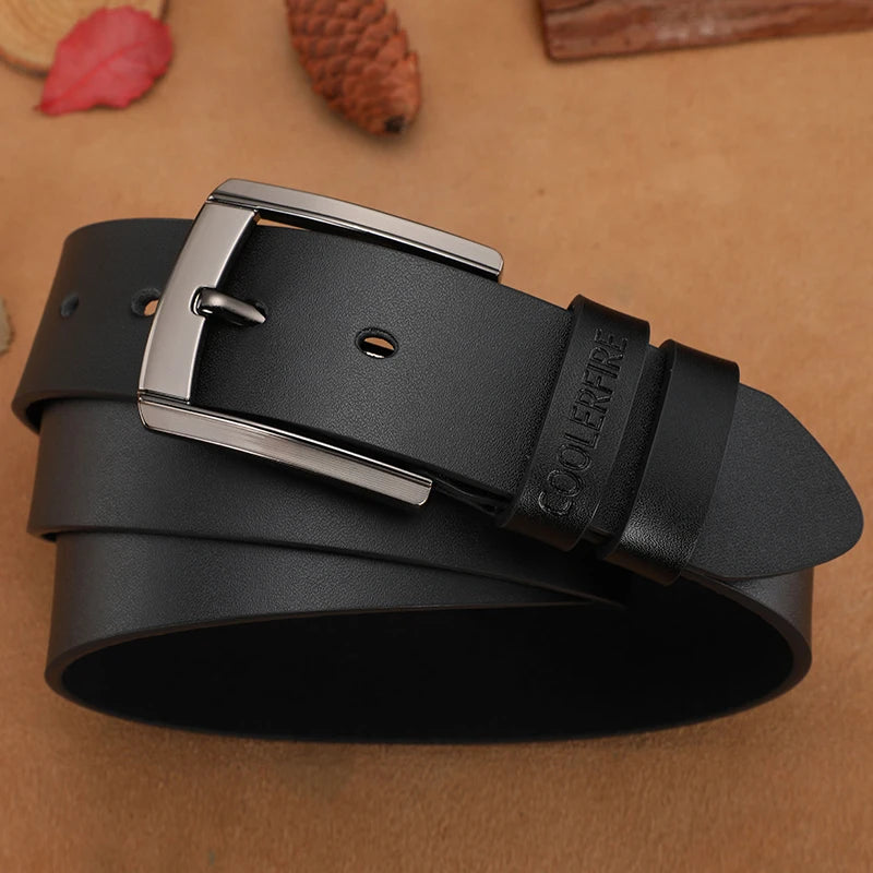 Men’s High-Quality Genuine Leather Belt – Luxury & Durability Combined