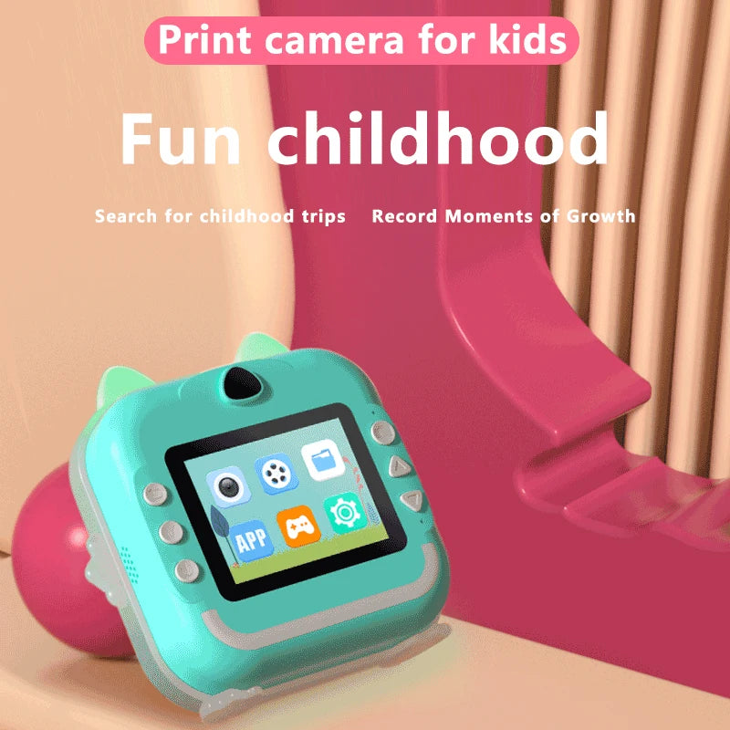 Kids 1080P HD Digital Camera – Instant Print Photo &amp; Video Camera for Children!