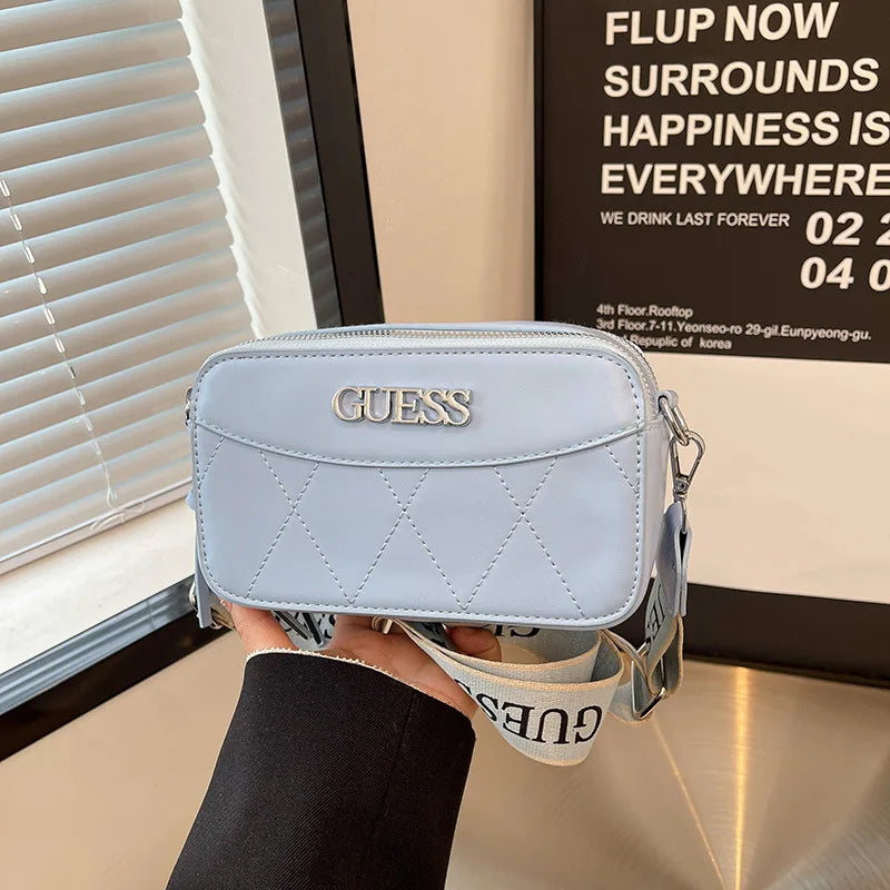 2025 Trendy Rhinestone Shoulder Bag – Small Square Crossbody with Diamond Chain