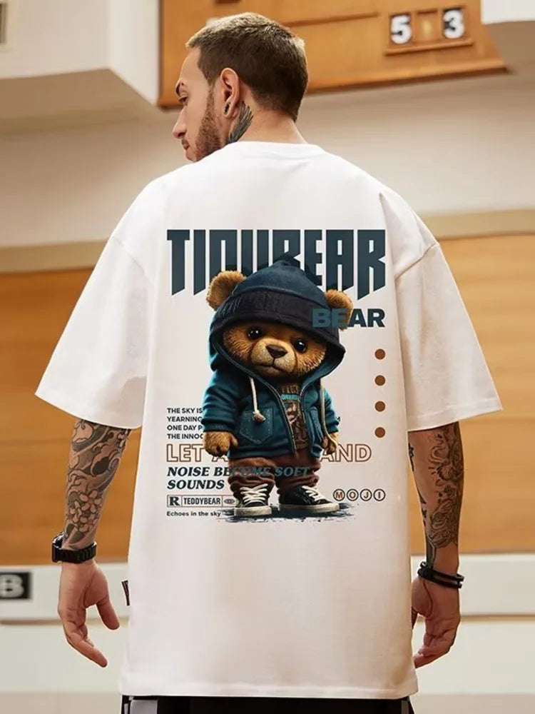 Summer Loose Fit T-Shirt – Trendy Hip-Hop Style for Men & Couples