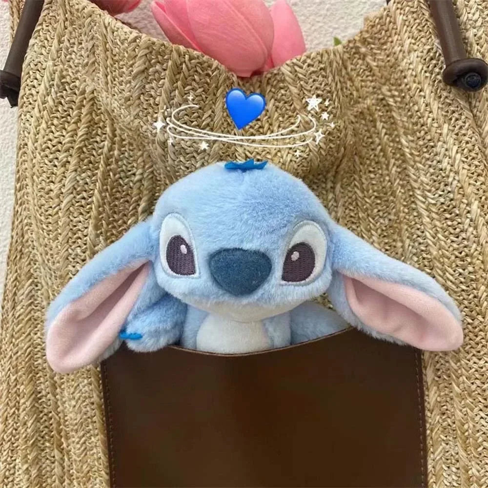 Disney Stitch Plush Keychain – Cute &amp; Soft Lilo &amp; Stitch Backpack Pendant!