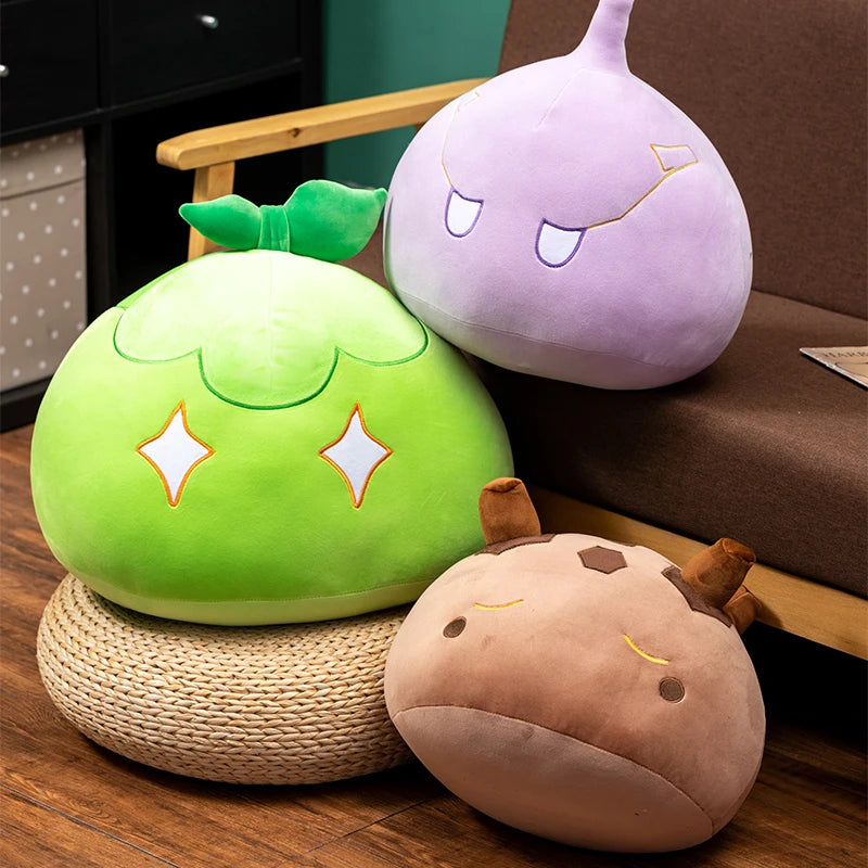 Genshin Impact Slime Plush Pillow – Cute &amp; Soft Anime Gift!