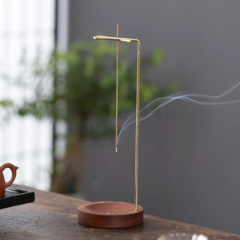 Creative Wooden Incense Holder – Elegant Aromatherapy & Home Décor