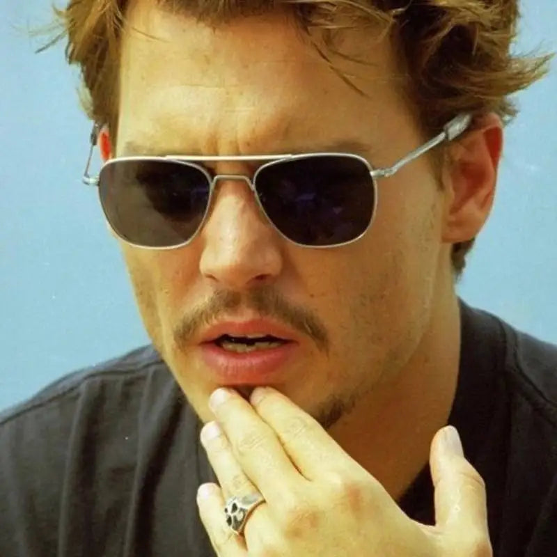 Classic Polarized Pilot Sunglasses – 2024 Vintage Driving Eyewear
